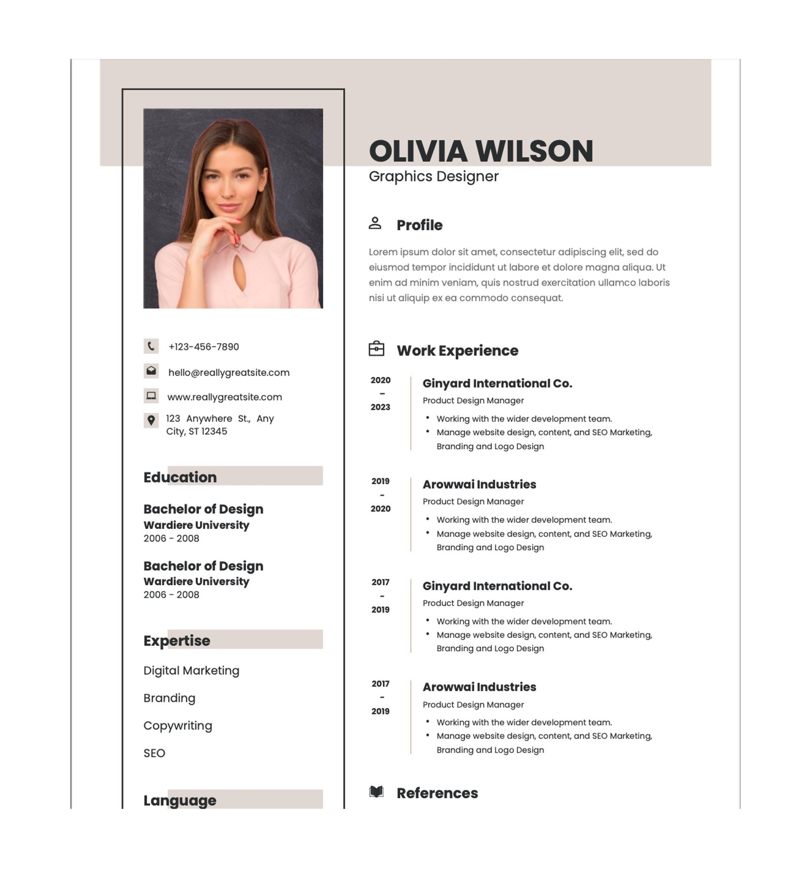 Read more about the article Free Professional Resume Template