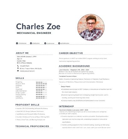 Read more about the article Mechanical Engineer Fresher Resume Template