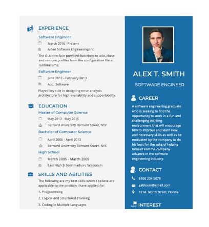 Read more about the article Resume Template for Software Engineer Freshers