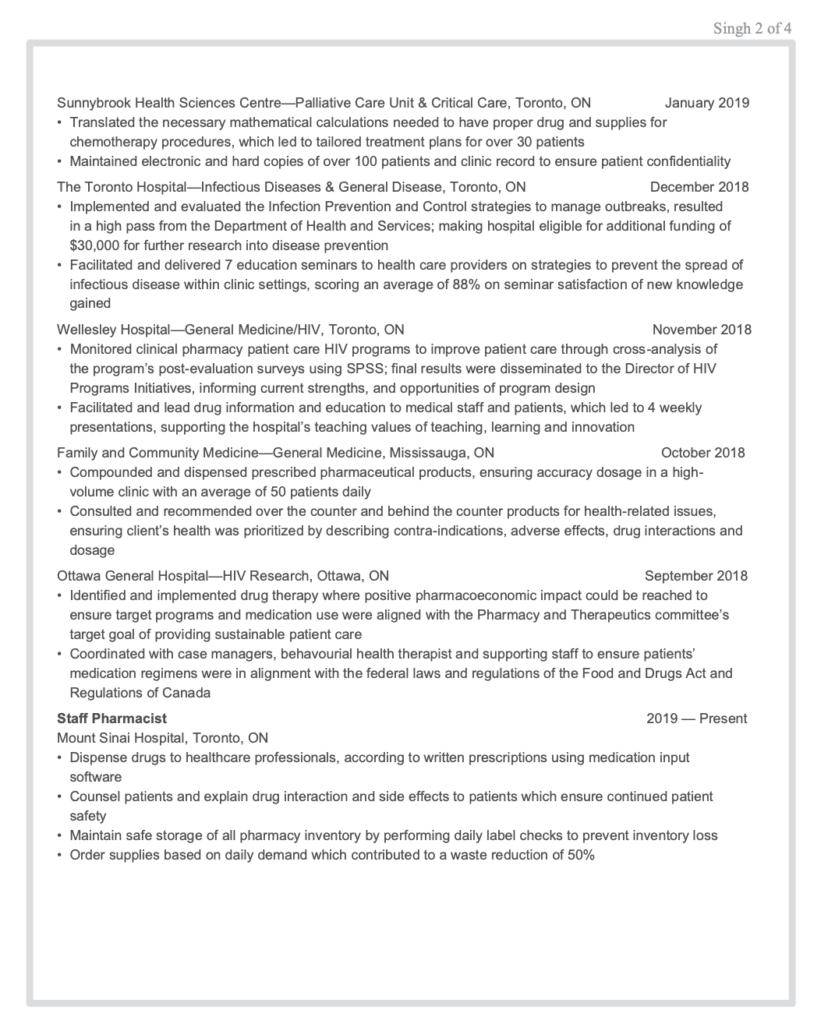 Free Postdoctoral CV Template - Fully Editable in Word 1