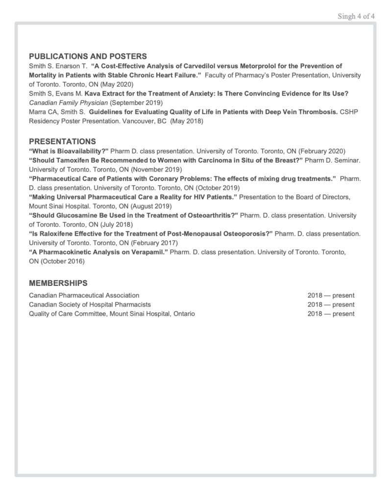 Free Postdoctoral CV Template - Fully Editable in Word 1