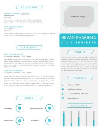 Civil Engineer Resume Template