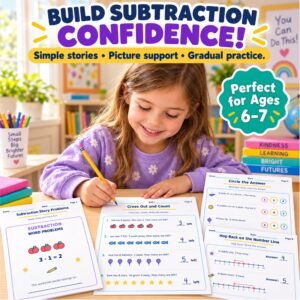 Subtraction worksheets for grade 1 word problems pdf