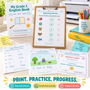 english worksheets for grade 1 printable