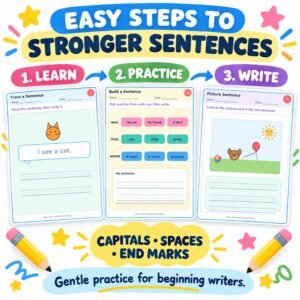 grade 1 writing sentences worksheets free pdf