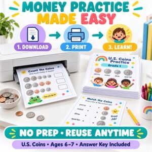 money worksheets grade 1 free pdf