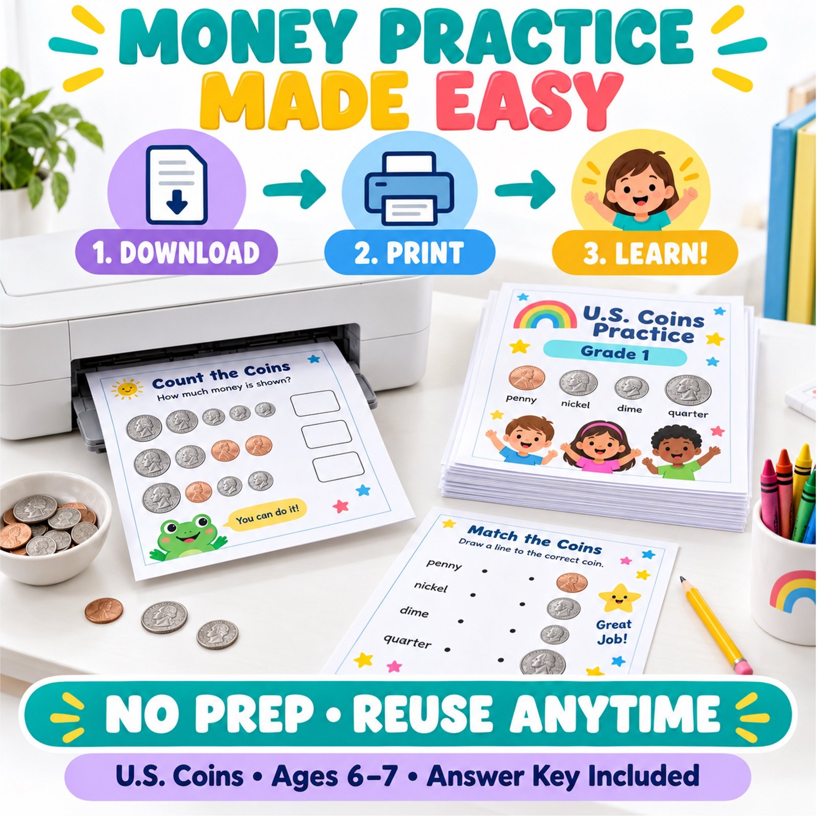 money worksheets grade 1 free pdf money worksheets grade 1 free pdf