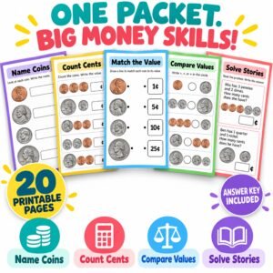 money worksheets grade 1 pdf