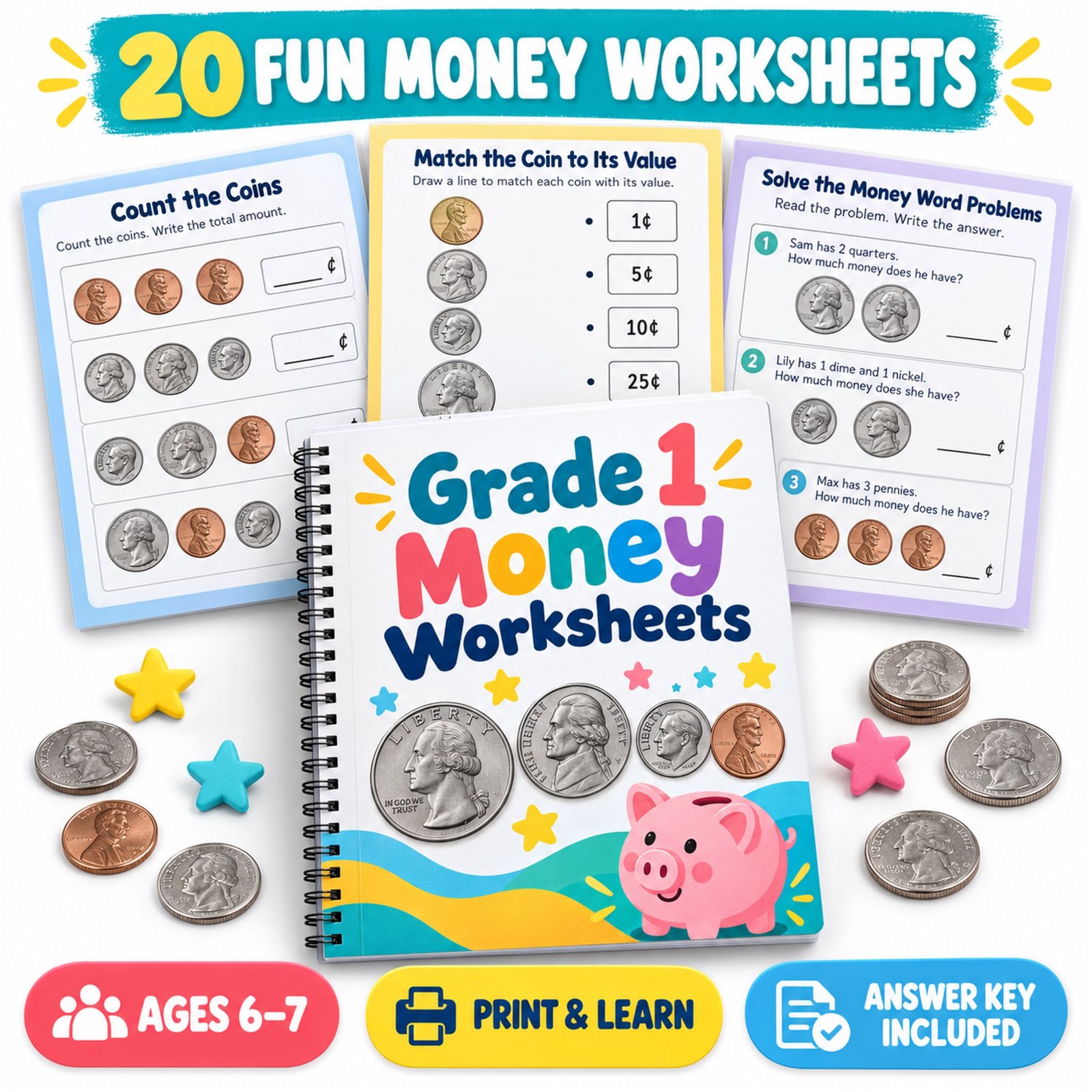 money worksheets grade 1 money worksheets grade 1
