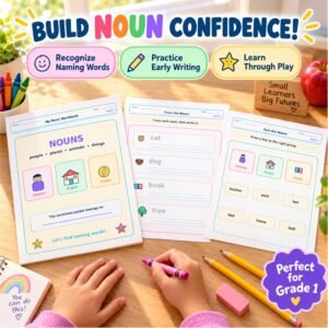 noun worksheets for grade 1 pdf
