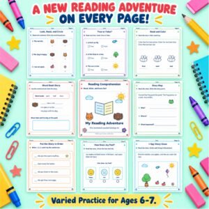 reading comprehension worksheets grade 1 free