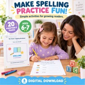spelling worksheets grade 1 pdf