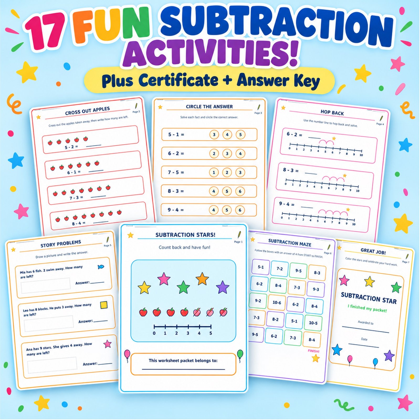 subtraction worksheets for grade 1 2 subtraction worksheets for grade 1 2