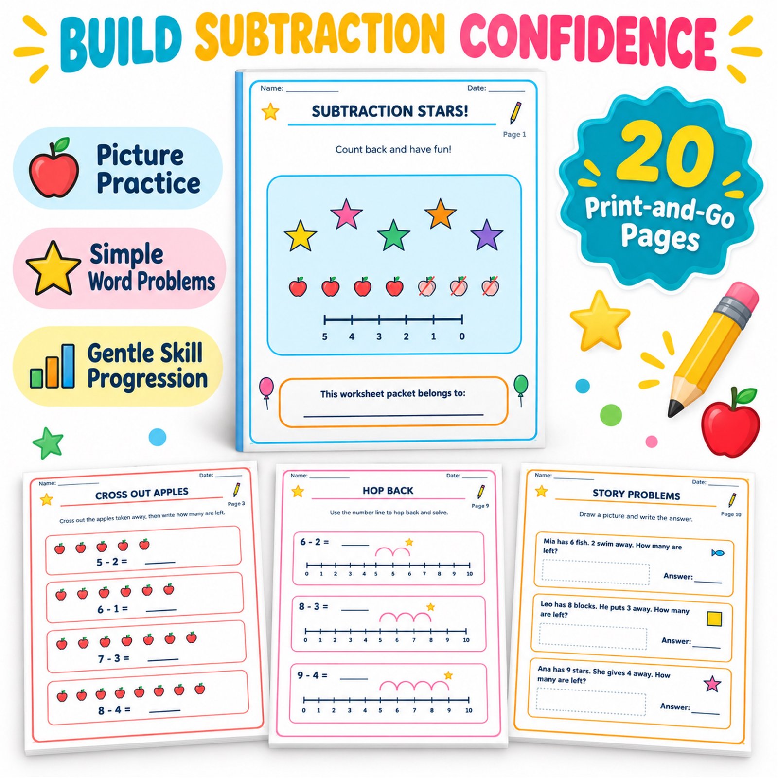subtraction worksheets for grade 1 subtraction worksheets for grade 1 1